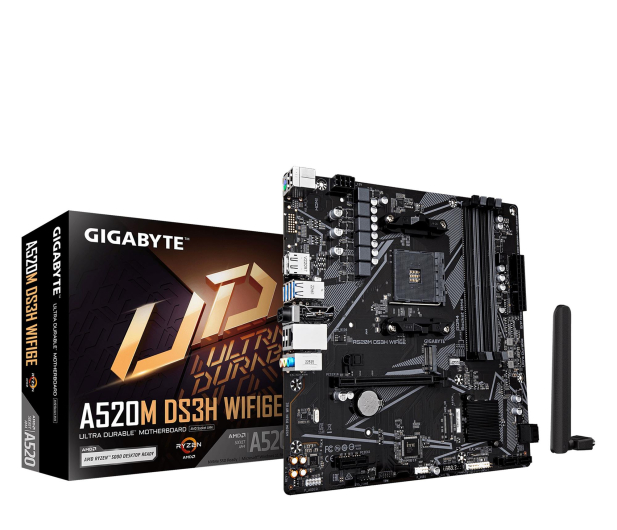 Gigabyte A520M DS3H WIFI6E - 1520410 - zdjęcie